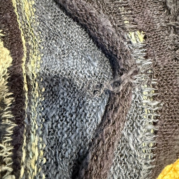 Cuggi Cardigan Sweater, Blue, Size L - Picture 13 of 15